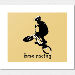 bmx racer Posters and Art